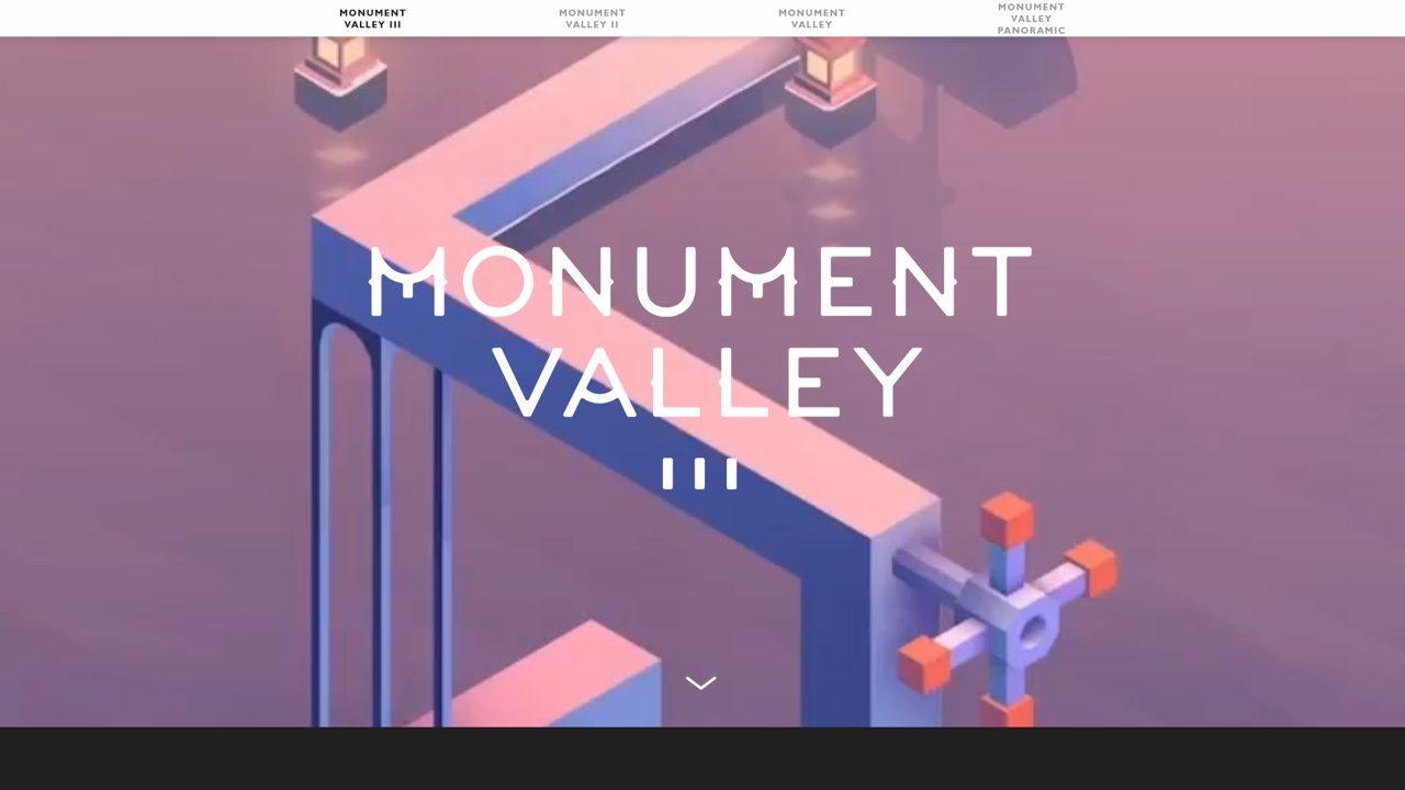 Screenshot of Monument Valley